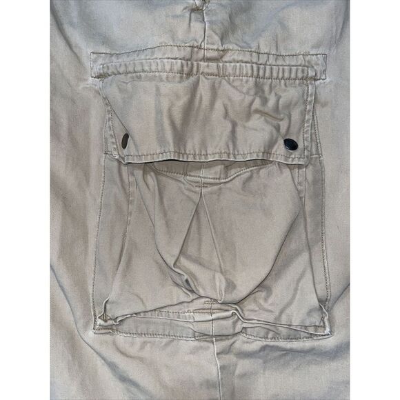 Ralph Lauren Pants Mens 40x30 Khaki Cargo Polo 67 Chino Vintage 90s DISTRESS Y2K - Picture 13 of 13